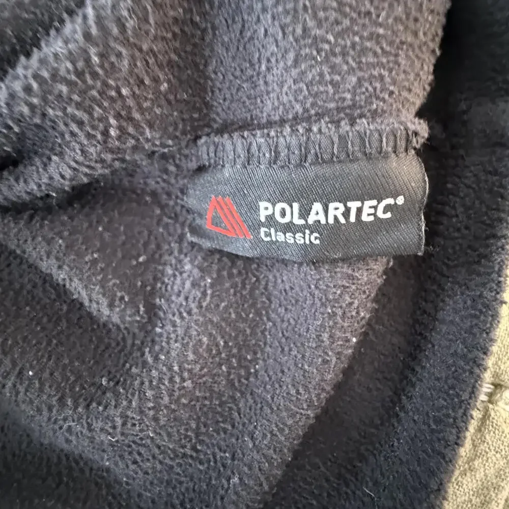 NORTH FACE quarter zip light weight fleece pullover Mens SZ M GorpCore CabinCore